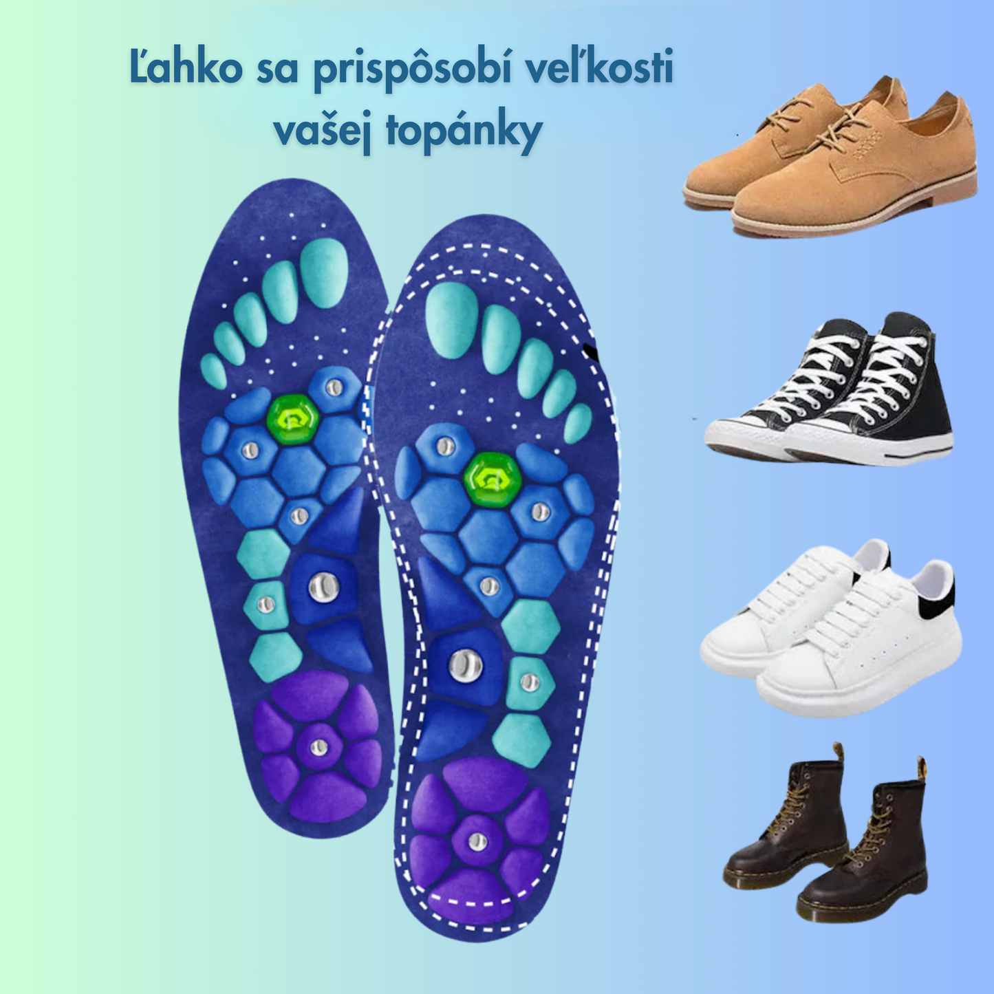 Magnetické vložky do topánok IKEROS™