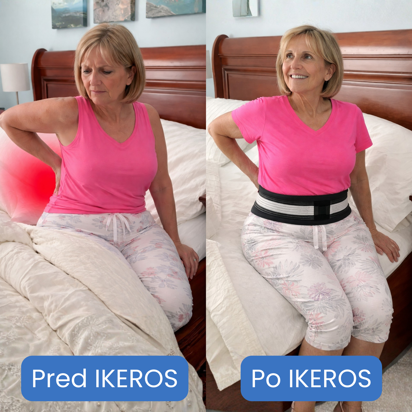 Ortopedický pás IKEROS™ Trpíte ischiasom alebo bolesťami chrbta?