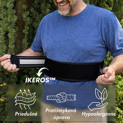 Ortopedický pás IKEROS™ Trpíte ischiasom alebo bolesťami chrbta?
