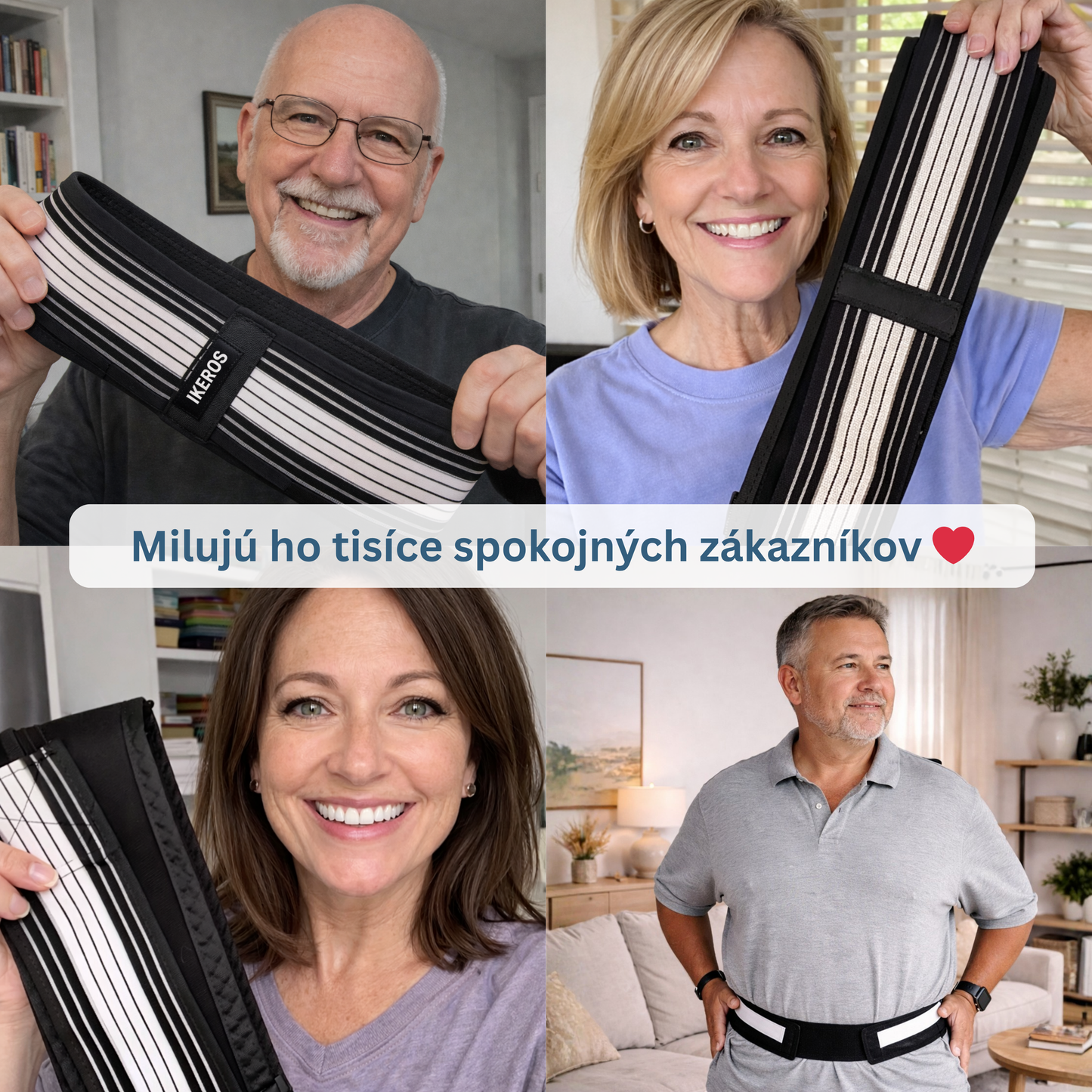 Ortopedický pás IKEROS™ Trpíte ischiasom alebo bolesťami chrbta?